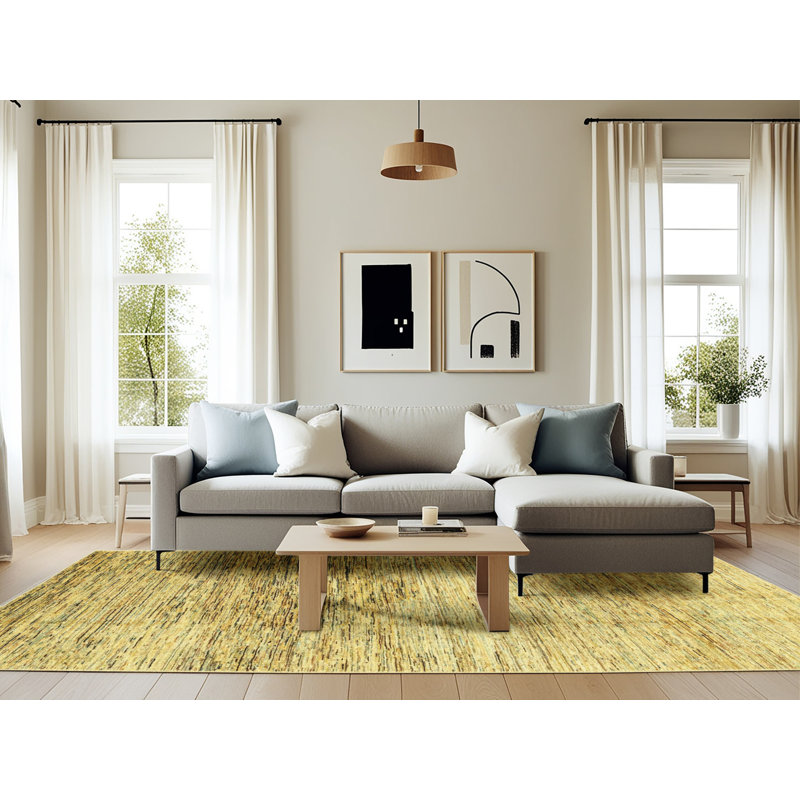 Tapis abstrait moderne 3050, Rectangle 6 pi x 9 pi