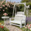 Double Rocking Chair,Attractive Glider Bench-1780710964