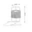 Gizur Metal Novelty Lamp