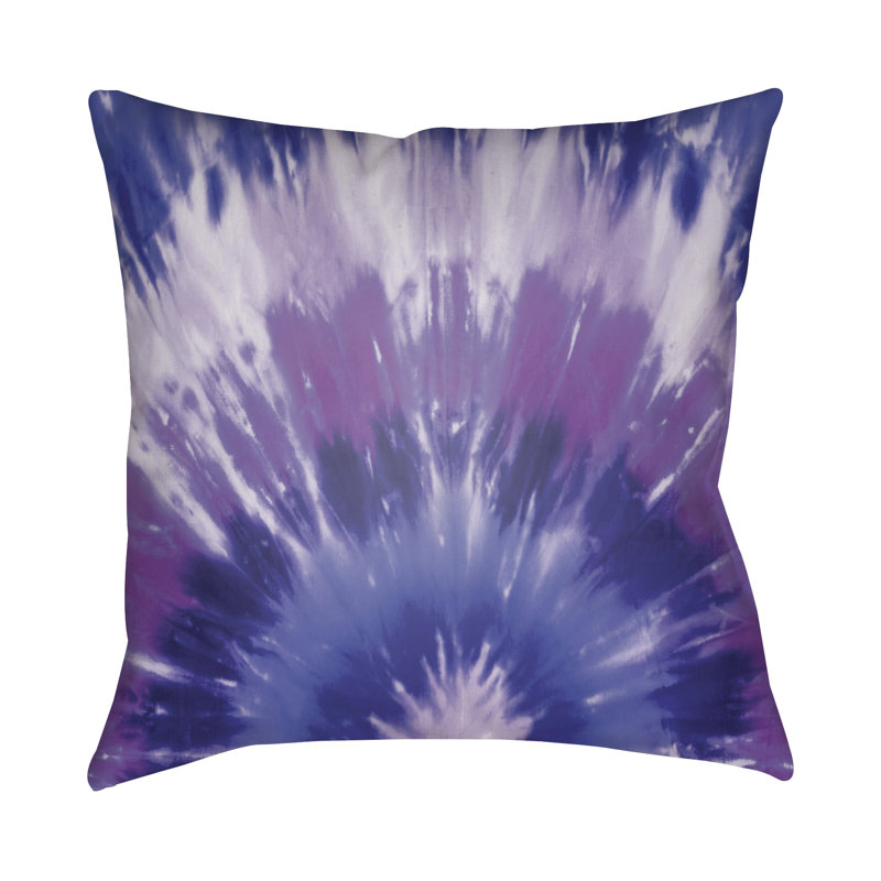 Textures Reversible Throw Pillow, 20" H x 20" W x 4" D, Purple