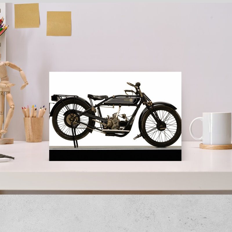 1927 Wanderer 184Cc Model G Classic Abstract Landscape Architecture, art mural, H 12 po x l 18 po