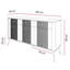ELYSIA 3D3S Sideboard with Drawers and Cabinets-129175399