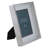 Contemporary Rectangular Photo Picture Frame - Silver and Clear-46352696