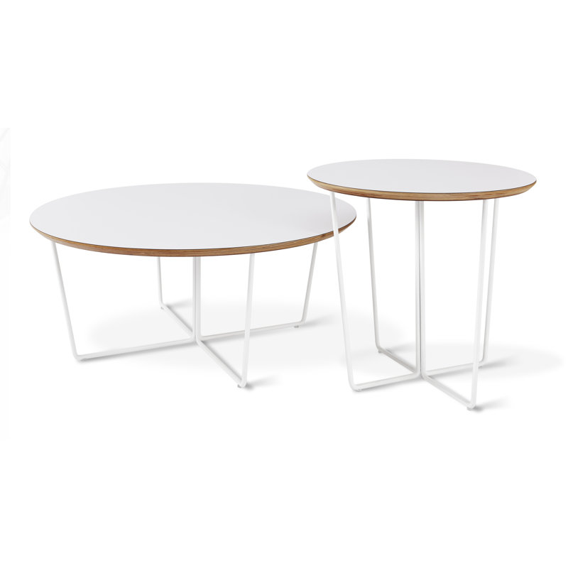 Array Coffee Table, White