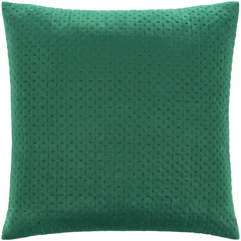Jocques Throw Pillow Cover, Charcoal, 18" x  18", Down
