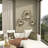 Polystone 3D Floral Wall Decor Set-1697558939