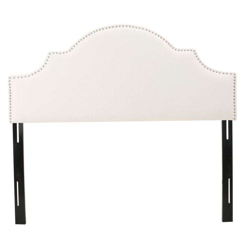 Danni-Leigh Upholstered Headboard, Ivory, Full/Queen
