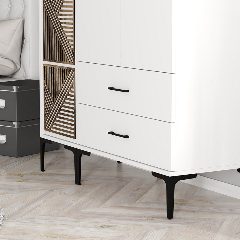 Armoire Ayreanna, Blanc