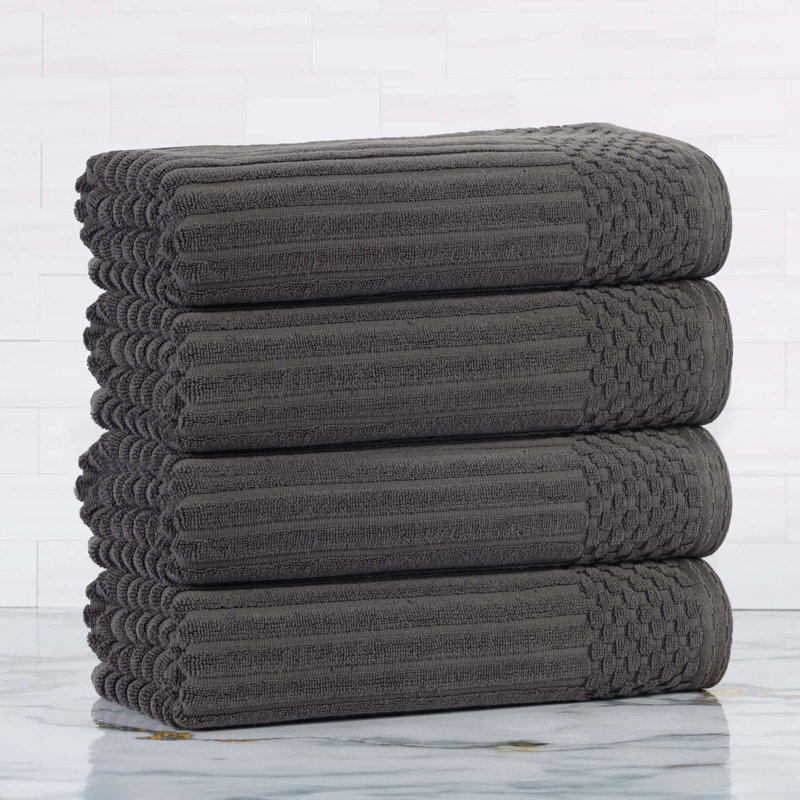 Ensemble de 4 boîtes d'invités de même taille Kaeleah, Gris foncé