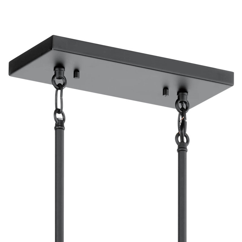 Aneris 8 - Light Shaded Pendant, Black
