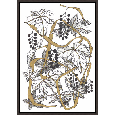 Intertwined Gold I Print by Bella Lane