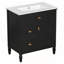 Meuble-lavabo polyvalent avec plusieurs tiroirs et tablette réglable-1403601235
