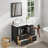 Ravenna 36" Freestanding Single Sink Bathroom Vanity with Engineered Marble Top and Matching Mirror-23188977