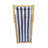 Blue Stripe Sling Chair, 2Pcs Folding Chaise Lounge Chair-1810532455
