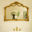 Miroir VITI, miroir en polyuréthane de style néo-baroque avec cadre orné