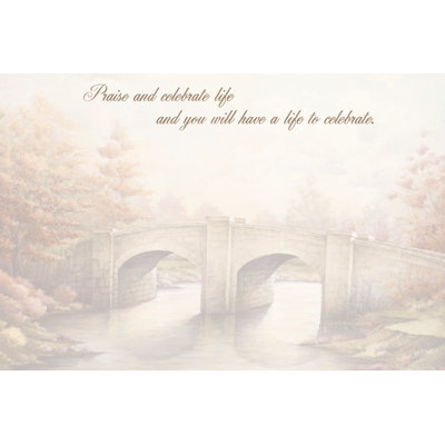 Praise Bridge - Wrapped Canvas Print