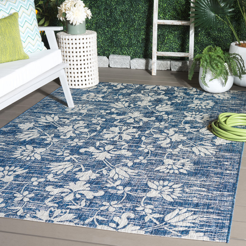 Tapis d'intérieur / extérieur Amedee Performance, Rectangle 5 pi 3 po x 7 pi 7 po