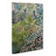 High Above The Greens In Abstract - Wrapped Canvas-55307734