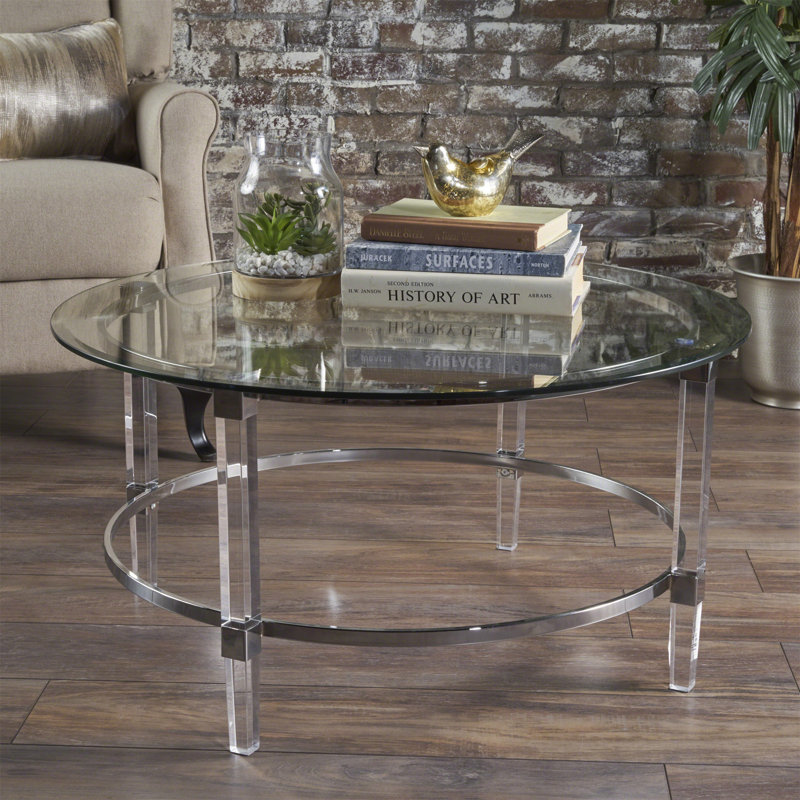 Table basse ronde