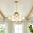 AstralGlow 10 - Light Dimmable Bubble Chandelier-751180559