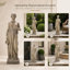 49.6" Grecian Maiden Greek & Roman Garden Statue