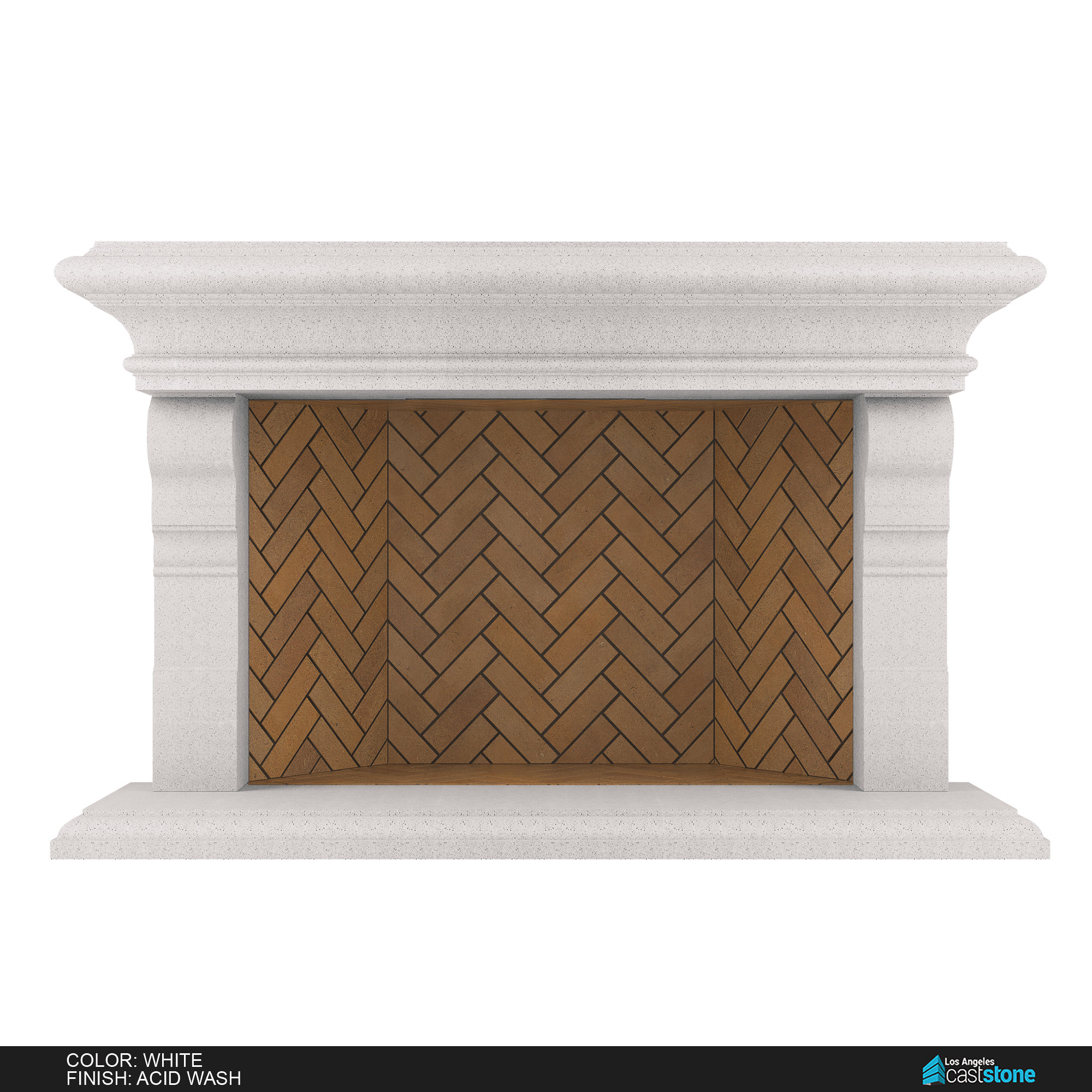 Los Angeles Cast Stone Areni Fireplace Surround | Wayfair