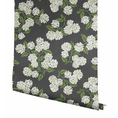 Rifle Paper Co Wildwood Wallpaper, Black