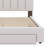 Upholstered Platform Bed With Drawer-1106813773
