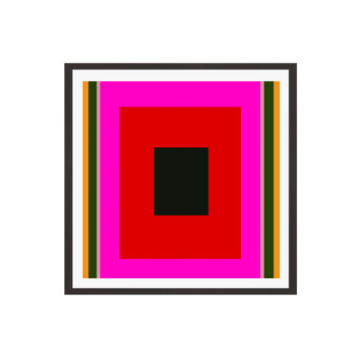 Burst Alternatively Modern Color Field by Marin Vaan Zaal