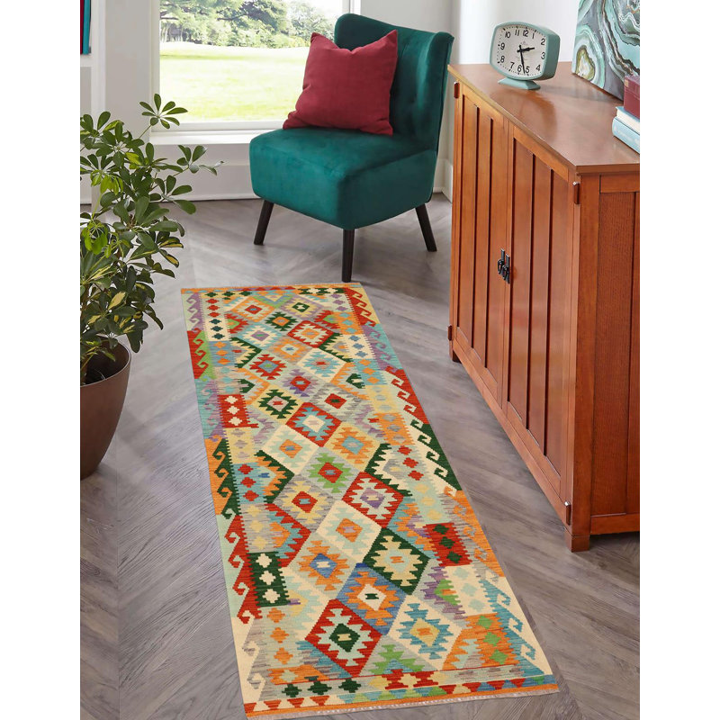Flatweave Wool Moroccan Rug