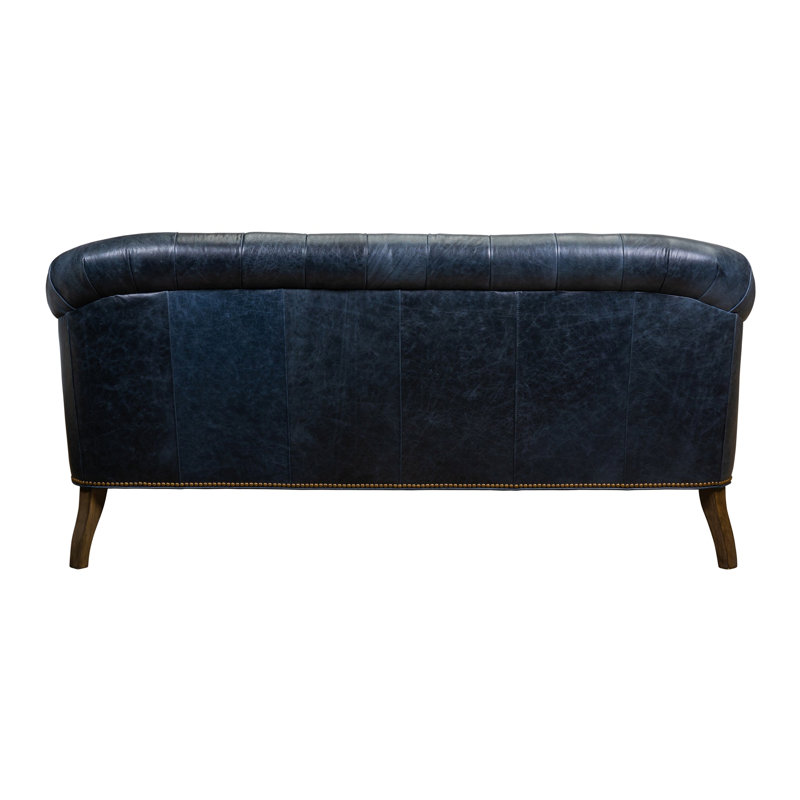Corrine  Loveseat in Kudos Seagrass, Kardi Sapphire 