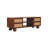 Solid Wood Larissa 4-Drawer Chestnut Media Unit