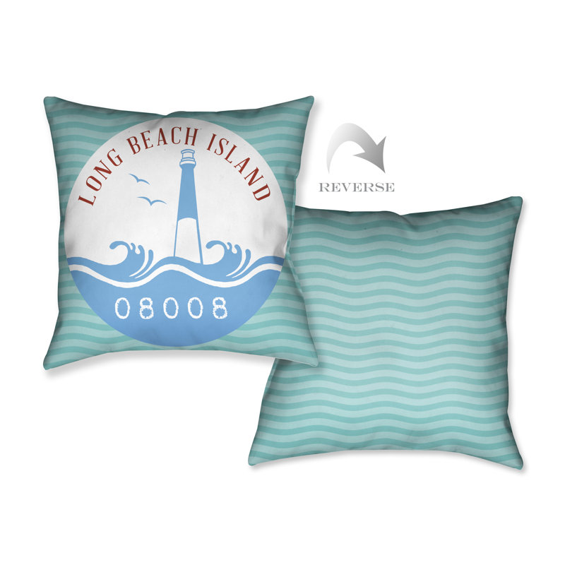 Coussin décoratif Long Beach Island