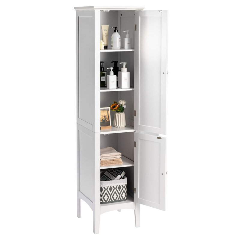 Aidon Linen Cabinet, White
