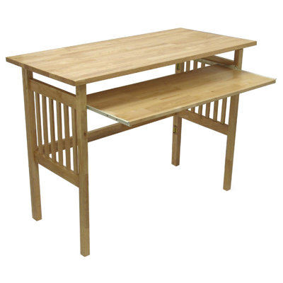  Bureau d'ordinateur avec clavier d'ordinateur pliable