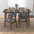 Brown Rectangular Solid Wood Dining table