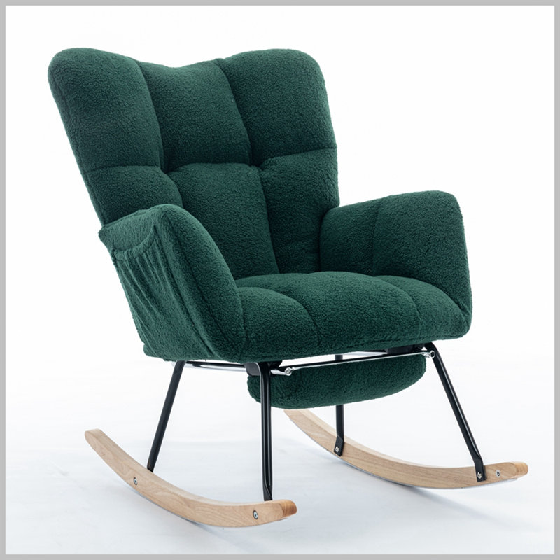 Chaise berçante Mindy, Vert