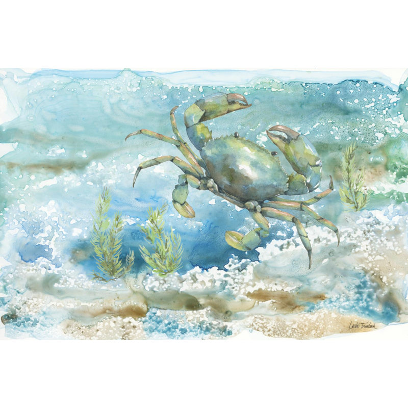 Under Sea Life III - Impression sur toile tendue, H 18 po x l 24 po