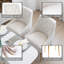Chaise parsons en velours Julietta-1671631442