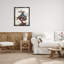 ba-655-Floater Western Cowboy Bar Floater, reproduction encadrée sur toile-97264458-97264463