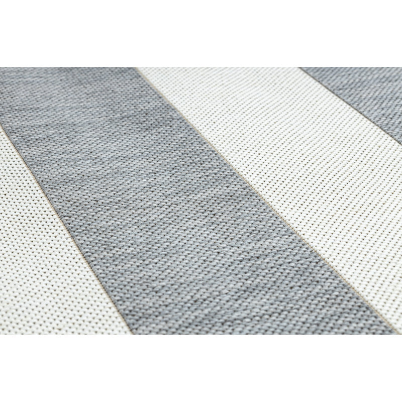 Mancheer Striped Indoor / Outdoor Area Rug, Rectangle 120 x 170cm