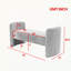 Banc rembourré Glendia