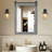 Rectangle Wood Framed Accent Wall Mirror-1452688308