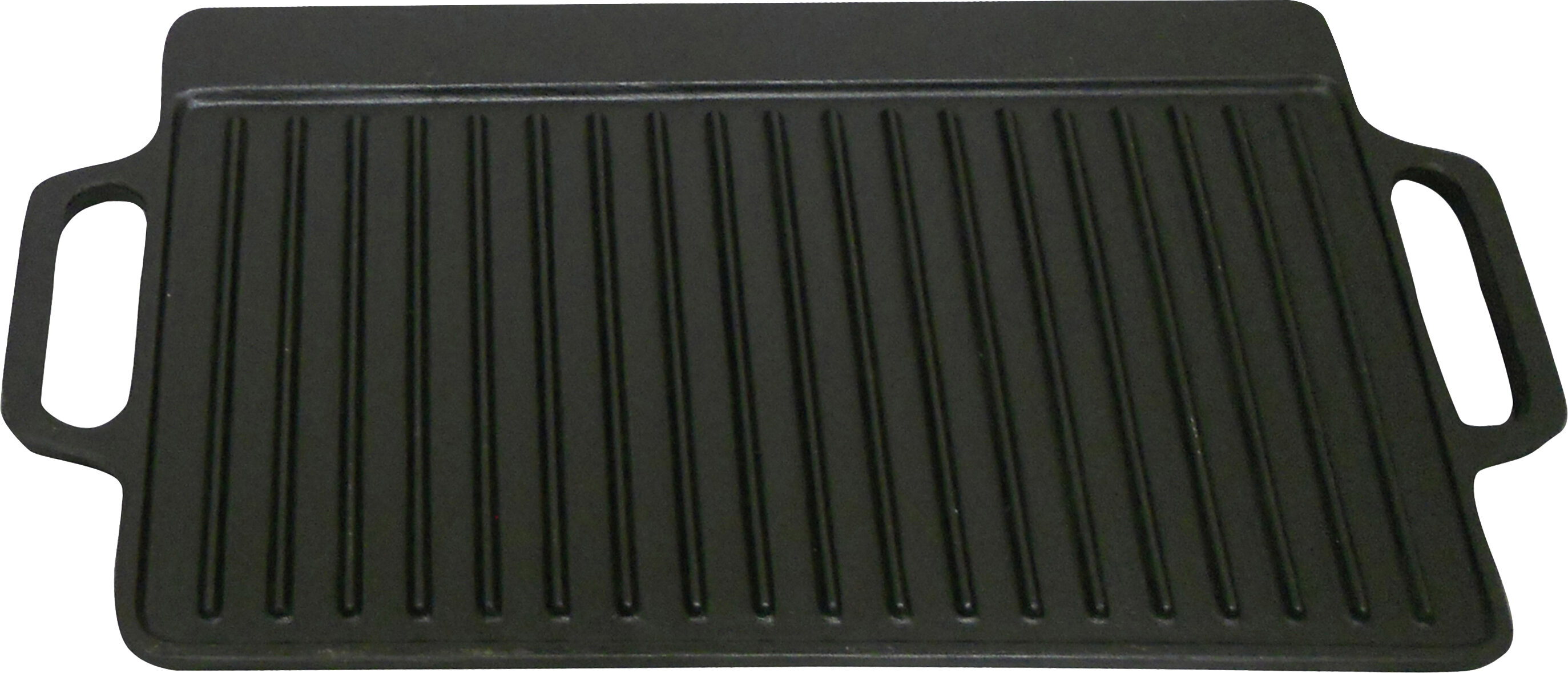 Victoria 18.5-by-10-Inch Rectangular Cast Iron Griddle, Preseasoned  Reversible Griddle