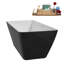 Baignoire autoportante 59 "avec drain interne Streamline-112235525