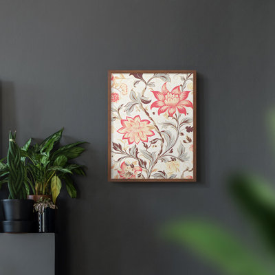 «Vintage Floral Print I» sur