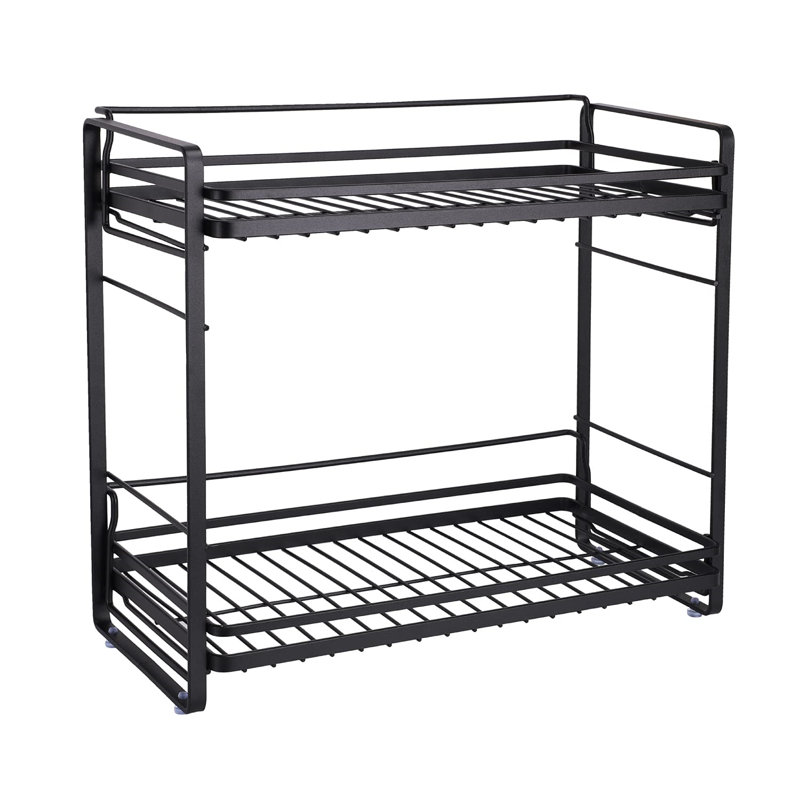 Tarawa Freestanding Shower Caddy, Black