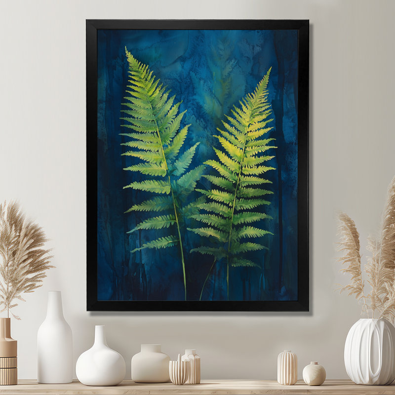 Cisnero - reproduction d'art sur toile florale, H 20 po x l 12 po, Reproduction encadrée d'une seule photo