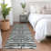 Premium Machine Washable Kishonna AMF42 Gray Rug