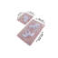 Ensemble de tapis de bain en acrylique (2 pièces) antibactérien et antidérapant, 19,7 po x 23,6 po et 23,6 po x 39,4 po | 100% acrylique, hauteur des poils: 0,7 à 1,2 po | Lavable à la machine, doux et durable pour le décor de votre salle de bain-130025411